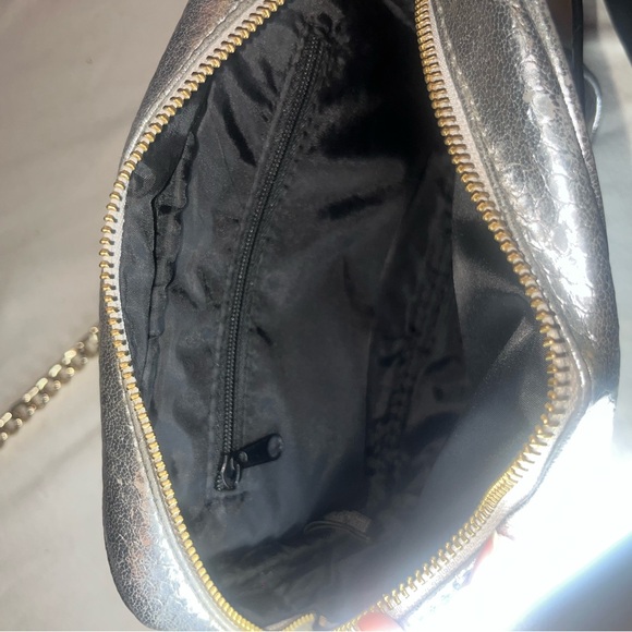 Victoria's Secret Shiny Silver Crossbody Bag - Picture 8 of 11